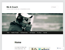 Tablet Screenshot of meandcoach.com